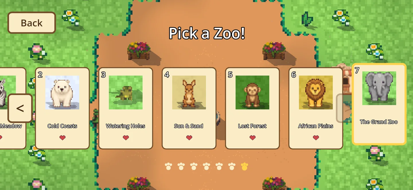 Zoo Friends giant-panda learning card with home, food and fun-fact entries and a play button for narration.